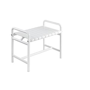 Hewi 801 banc de douche 801.51.840098688 x 500 x 448 mm, blanc de sécurité, charge de support jusqu&#39;à 300 kg