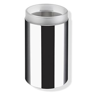 Hewi System 162 tasse 162.04.110540 Halter chromé, verre, satiné, montage mural