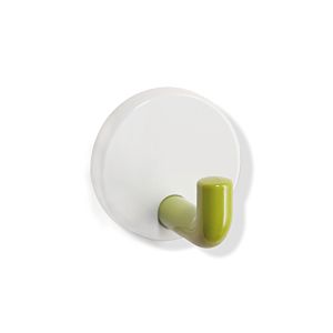 Hewi System 800 K single hook 800.90.0309174 rosette cap signal white, apple green, 45mm