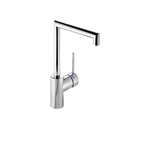 Hewi AQ Waschtischarmatur AQ1.12M10540 Rundrohr, Ausladung 188mm, verchromt