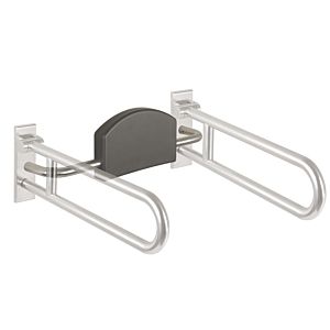 Hewi 805 support Inox match1 Inox , avec panneau mural