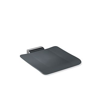 Hewi System 900 pliante match0 900.51.202XA92 450 x 112 x 525 mm, Inox poli, polyamide brillant anthracite