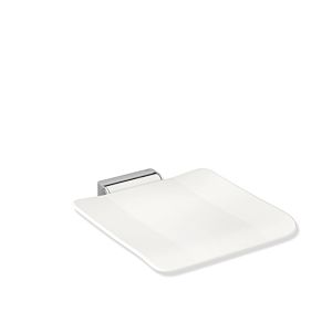 Hewi System 900 strapontin 900.51.202XA98 450 x 112 x 525 mm, Inox sol, le signal de polyamide blanc brillant