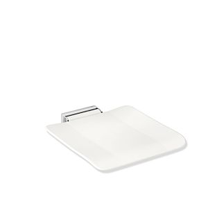 Hewi System 900 Siège rabattable mobile 900.51.4014098 450 x 112 x 450 mm, Inox chrome, polyamide Inox sécurité