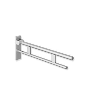 Hewi System 900 support rail 900.50.158XA projection 600 mm, Stainless Steel ground matt