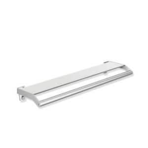 Hewi System 900 shelf 900.03.000XA Halter Stainless Steel polished matt, with handle, 720x188mm