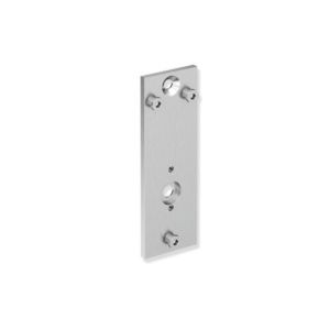 Hewi plaque de montage System 900 900.50.001XA pour mobile Poignées d'appui rabattables , Inox sol mat
