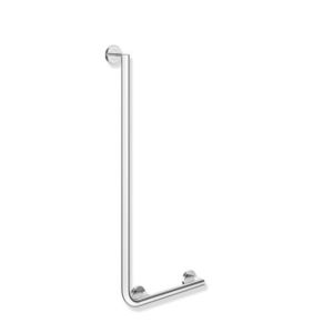 Hewi System 900 angulaire match0 900.22.13340 Inox chrome, 900 x 400 mm, version droite