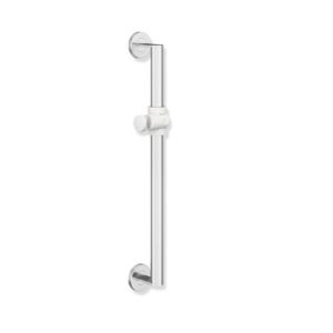 Hewi System 900 Hewi System 900 bar 900.33.000XA98 600 mm, shower holder signal white, bar Stainless Steel polished matt