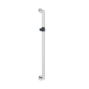 Hewi barre de System 900 Hewi System 900 900.33.0024092 1100 mm, Anthrazitgrau douche Anthrazitgrau , barre Inox chrome
