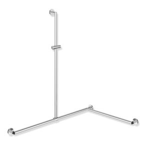 Hewi System 900 Duschhandlauf 900.35.33240 1250 x 1185 x 765 mm, Ausführung rechts