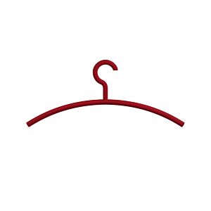 Hewi cintre 570.3B33 tournant Haken , mat, rubinrot