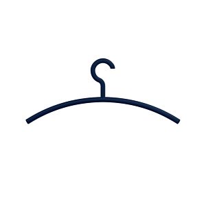 Hewi cintre 570.3B50 rotatif Haken , mat, bleu acier