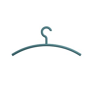 Hewi cintre 570.3B55 rotation Haken , mat, bleu aqua