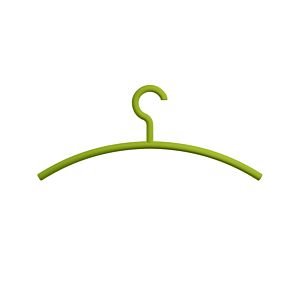 Hewi cintre 570.3B74 rotatif Haken , mat, vert pomme