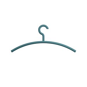 Hewi cintre 570.1B55 fixe Haken , mat, bleu aqua