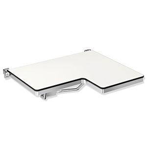 Hewi System 900 Hewi System 900 seat 900.51.206XA 692 x 538 mm, left, L-shaped, satin finish