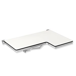 Hewi System 900 Hewi System 900 seat 900.51.208XA 842 x 538 mm, left, L-shaped, satin finished