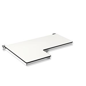 Hewi System 900 Hewi System 900 seat 900.51.20940 842 x 538 mm, right, L-shaped, polished