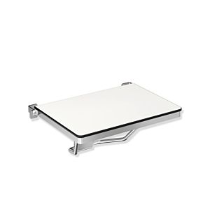 Hewi siège de System 900 rabattable match0 900.51.210XA 542 x 359 mm, rectangulaire, finition mate