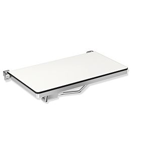 Hewi System 900 Duschklappsitz 900.51.211XA 692 x 359 mm, rechteckig, matt geschliffen