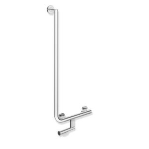 Hewi System 900 angulaire match0 900.22.11140 900 x 400 mm, Inox chrome, droite