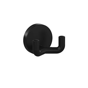 Hewi 477 double hook 477.90B02590 43.5 mm, matt, jet black