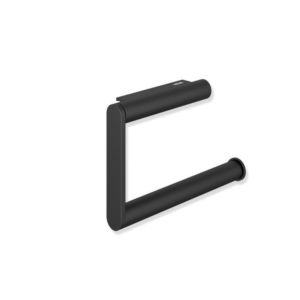 HEWI System 900 WC-Papierhalter 900.21.00060 DC  Edelstahl, pulverbeschichtet, schwarz tiefmatt