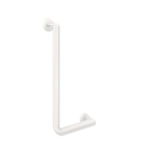 Hewi System 900 angulaire match0 900.22.10160DX revêtement par poudre, blanc mat profond, 600 x 300 mm, version droite