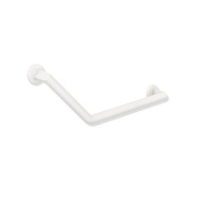 Hewi System 900 angulaire match0 900.22.30060DX version droite, Inox revêtement par poudre blanc foncé mat