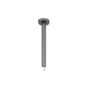 Hewi System 900 suspension au plafond 900.34.00360SC A = 600 mm, Inox revêtement par poudre gris foncé, perle mica profond mat