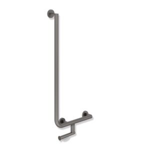 Hewi System 900 angulaire match0 900.22.11160SC 900 x 400 mm, Inox revêtement par poudre gris foncé perle mica foncé mat, droite