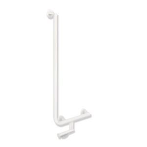 Hewi System 900 angulaire match0 900.22.11160DX 900 x 400 mm, Inox laqué époxy blanc mat profond, droite