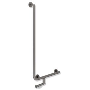 Hewi System 900 Hewi System 900 900.22.14260SC Stainless Steel powder-coated dark gray pearl mica deep matt, 1000 x 500 mm, right-hand version