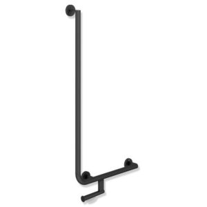 Hewi System 900 Hewi System 900 900.22.14260DC Stainless Steel powder-coated black deep matt, 1000 x 500 mm, right-hand version