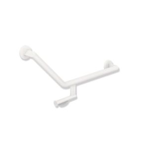 Hewi System 900 Hewi System 900 900.22.33260DX 620 x 283 mm, Stainless Steel powder-coated white deep matt, right