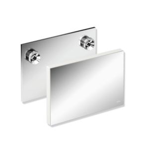Hewi plaque de montage System 900 900.51.0034098 plaque en Inox chrome, Habillages d´interrupteurs , avec couvercle