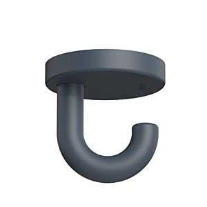 Hewi 477 Unterkopf-Haken 477.90B01592 50 mm, matt, anthrazitgrau