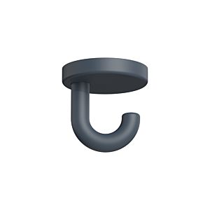 Hewi 477 Haken 477.90B04092 40mm, matt, anthracite grey