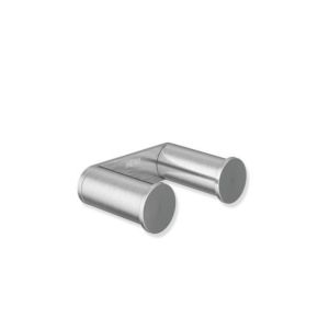 Hewi System 162 double crochet 162.90.030XA 58 mm de large, 18 mm de haut, 37 mm de profondeur, Inox mat