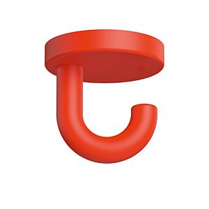 Hewi 477 Haken 477.90B01536 50mm matte coral