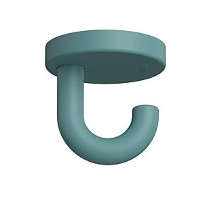 Hewi 477 Unterkopf-Haken 477.90B01555 50 mm, matt, aquablau