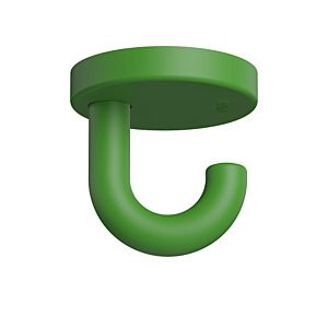 Hewi 477 Unterkopf-Haken 477.90B01572 50 mm, matt, maigrün