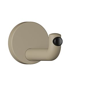 Hewi 477 Wandhaken 477.90B03586 105mm, Türpuffer schwarz, matt, sand