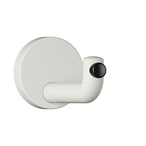 Hewi 477 Wandhaken 477.90B03597 105mm, Türpuffer schwarz, matt, lichtgrau