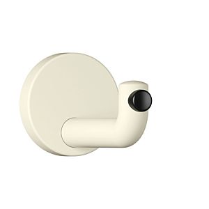 Hewi 477 wall hook 477.90B03599 105mm, door buffer black, matt, pure white