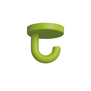Hewi 477 Haken 477.90B04074 40mm, matte, apple green