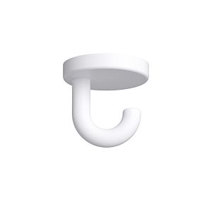 Hewi 477 Haken 477.90B04098 40mm, mat, blanc signal