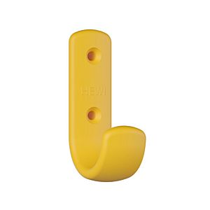 Hewi 477 coat hook 477.90B06018 72x22x47mm, matt, senfgelb