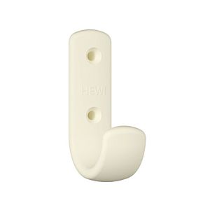 Hewi 477 coat hook 477.90B06099 72x22x47mm, matt, pure white
